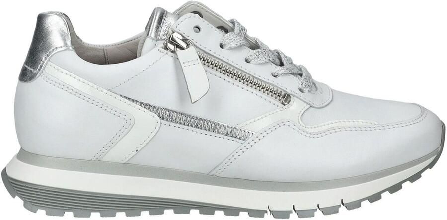 GABOR Lage Sneakers Dames 378 Leer Wit - Foto 15