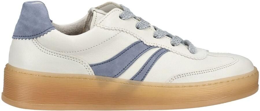 Gabor Merhottein BV Gabor 86.475.21 Sneakers Wit leer Dames Wit Blauw - Foto 4