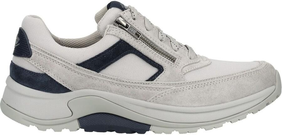 Pius Gabor Rolling Soft grijze suède heren sneakers - Foto 2