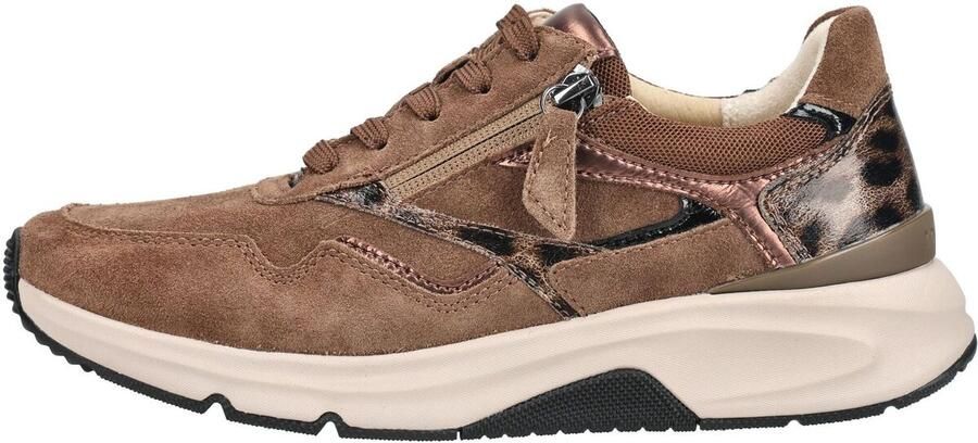 Gabor Rollingsoft Sneakers bruin Suede - Foto 2
