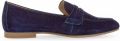 Gabor Loafers Slipper business schoen met subtiele blokhak - Blauw