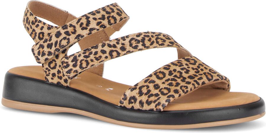 GABOR Sandaal camel donkerbeige zwart - Foto 2