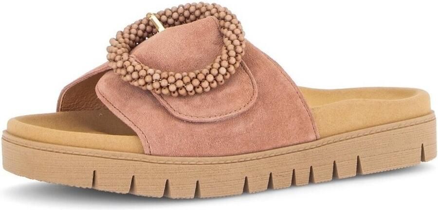 Gabor -Dames oud roze slippers & muiltjes - Foto 2