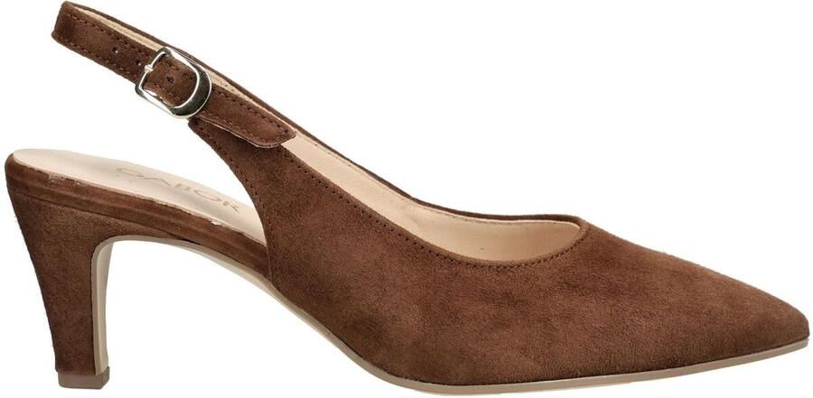 Gabor Pumps bruin Suède - Foto 12