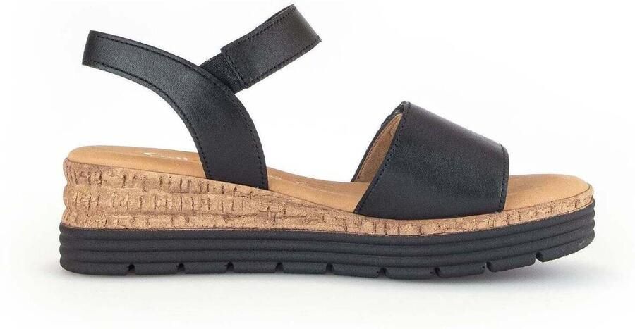 Gabor 62.700.57 dames sandaal zwart