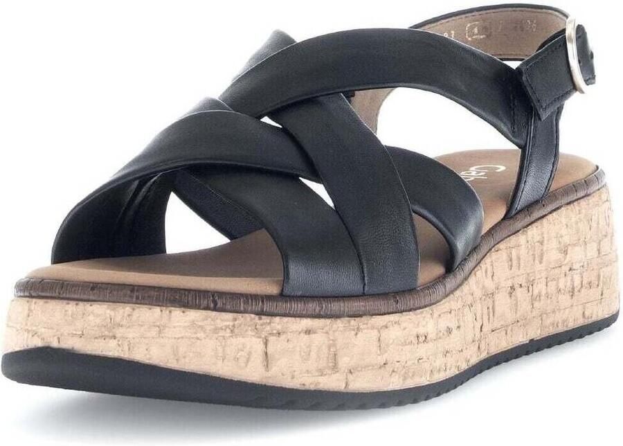 Gabor 62.823.57 dames sandaal zwart - Foto 2