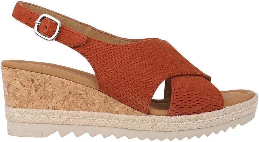 Gabor Bruine sandalen Zomercollectie