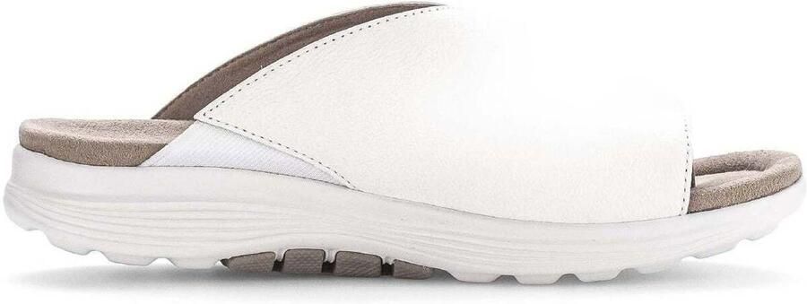 Gabor rollingsoft sensitive 66.812.60 dames rollende wandelsandaal wit
