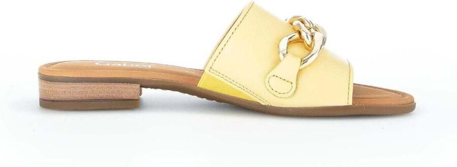 Gabor Comfortabele dames slippers Yellow Dames - Foto 4