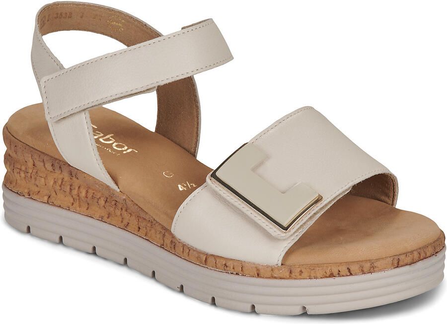 Gabor 82.700.52 Dames Sandalen beige - Foto 3