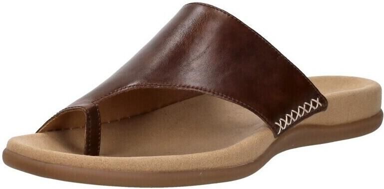 Gabor Teenslippers sleehak zomerschoen dianette met contrastkleurig borduursel - Foto 12