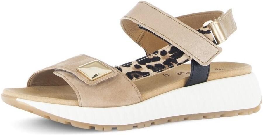 Gabor Dames sandalen beige Panterprint Artikel - Foto 5
