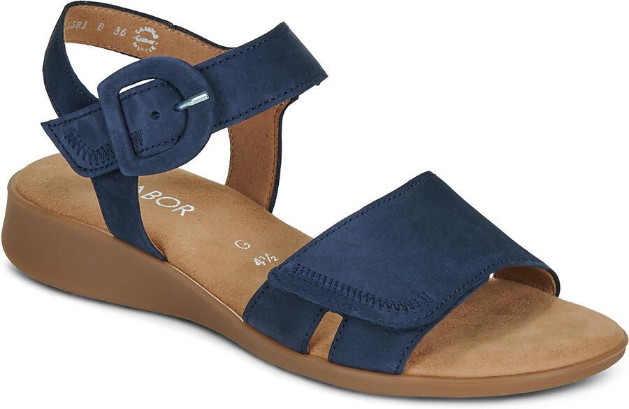 Gabor Damen Sandalette Rhodos in blau - Foto 2