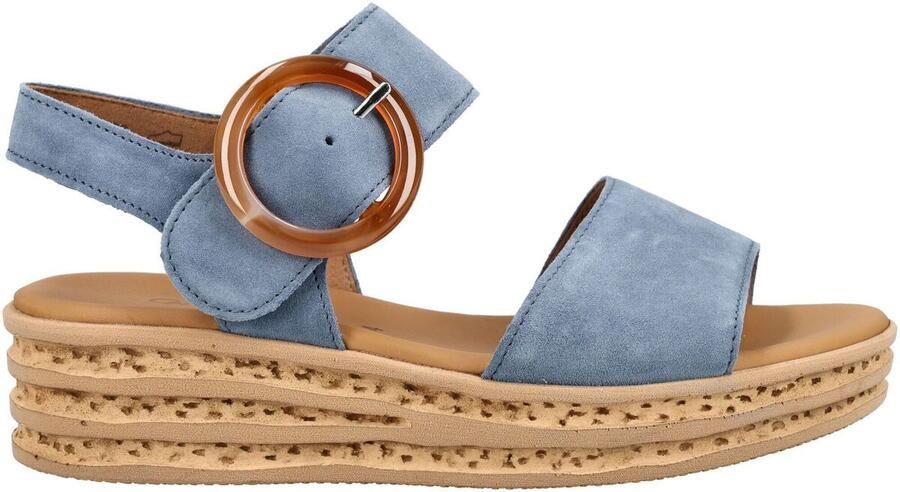 Gabor Dames Sandaal F Breedte Blauw - Foto 2