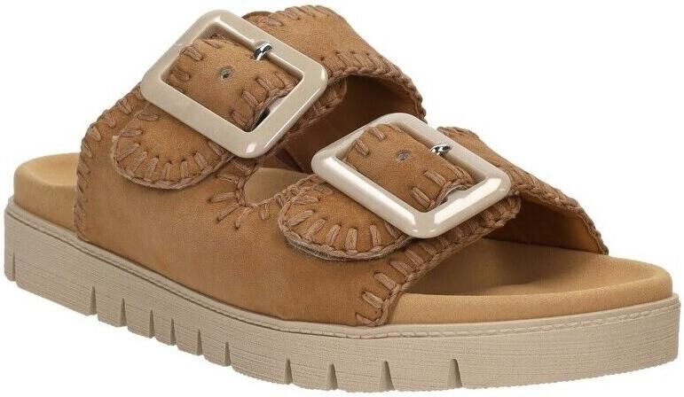 Gabor Slippers plateau comfortabele schoen zomerschoen met praktische klittenbandsluitingen - Foto 9
