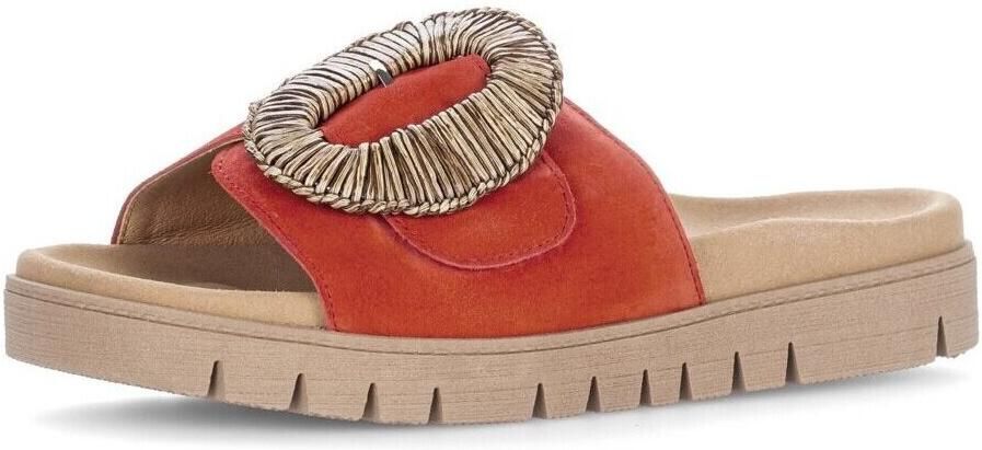 Gabor -Dames rood slippers & muiltjes - Foto 2