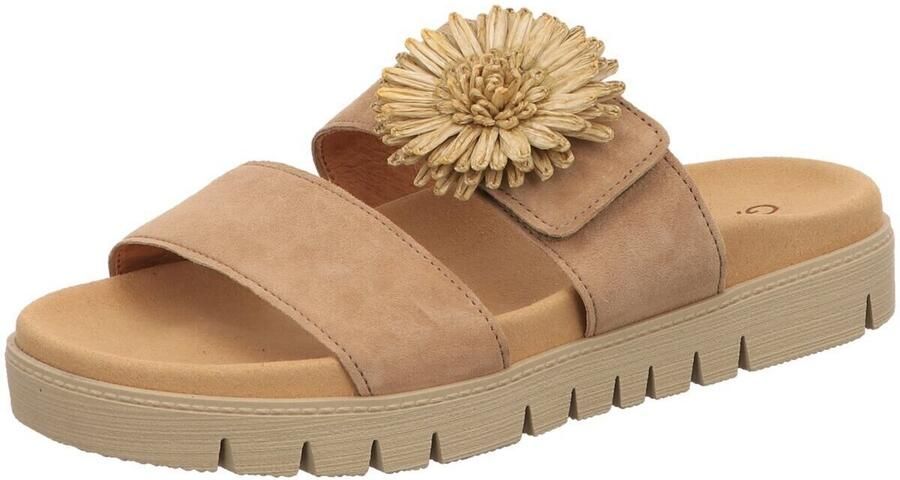 Gabor Slippers beige Suède - Foto 7