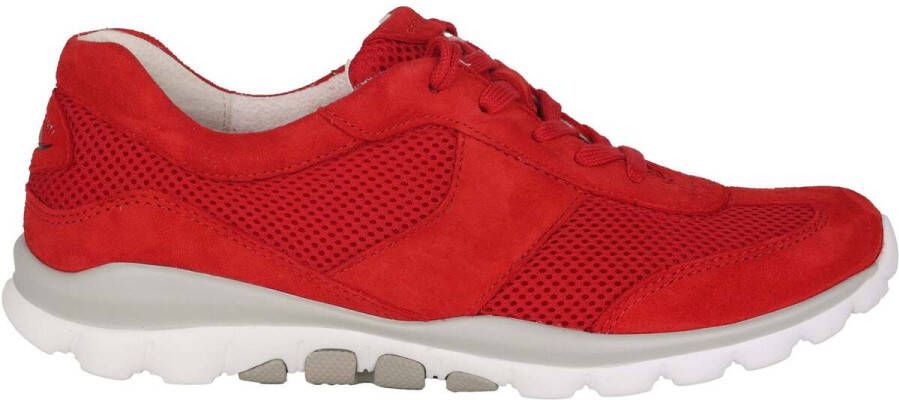 Gabor rollingsoft sensitive 66.966.68 dames rollende wandelsneaker rood - Foto 2