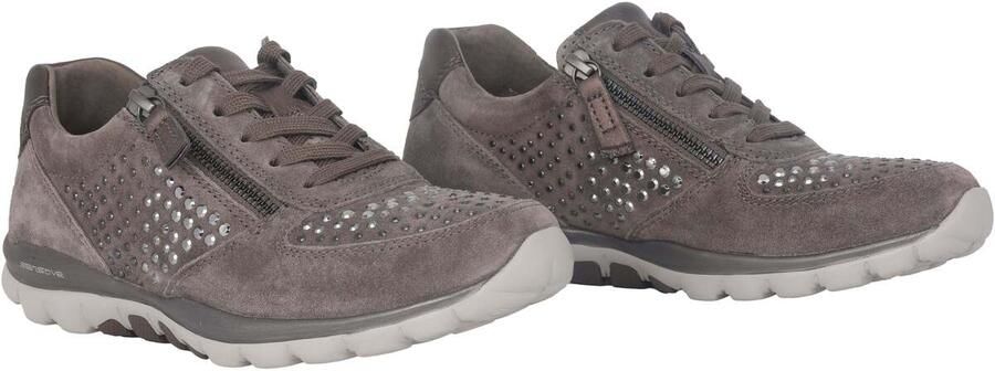 Gabor rollingsoft sensitive 76.968.30 dames rollende wandelsneaker grijs - Foto 2
