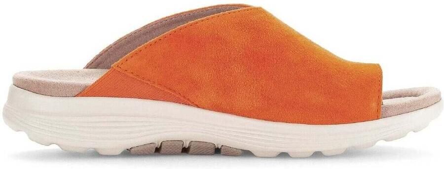 Gabor rollingsoft sensitive 46.812.32 dames slipper oranje - Foto 2