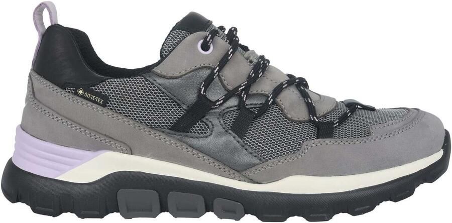 Gabor rollingsoft sensitive 96.924.39 dames rollende wandelsneaker grijs