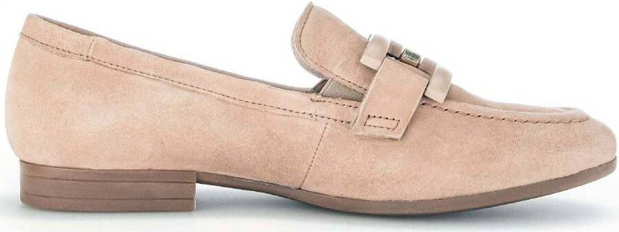 Gabor Comfortabele Suède Loafer voor Dames Beige Dames - Foto 3