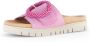 Gabor Slippers plateau zomerschoen slippers met sierparels aan de decoratieve gesp - Thumbnail 2