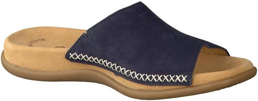 Gabor Slippers sleehak zomerschoen pantoffels in een eenvoudige vorm - Foto 5