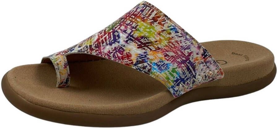 Gabor Teenslippers met veelkleurige print