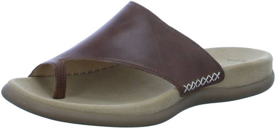 Gabor Teenslippers sleehak zomerschoen dianette met contrastkleurig borduursel - Foto 6