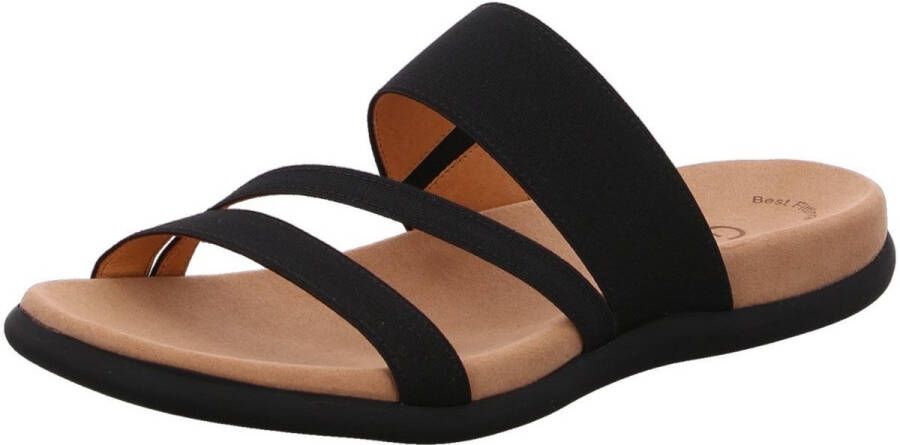 Gabor Slippers sleehak zomerschoen pantoffels met ademende leren voering - Foto 14