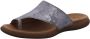 Gabor 23.700-66 Caruso Metallic Aquamari-slipper -slipper voetbed - Thumbnail 2