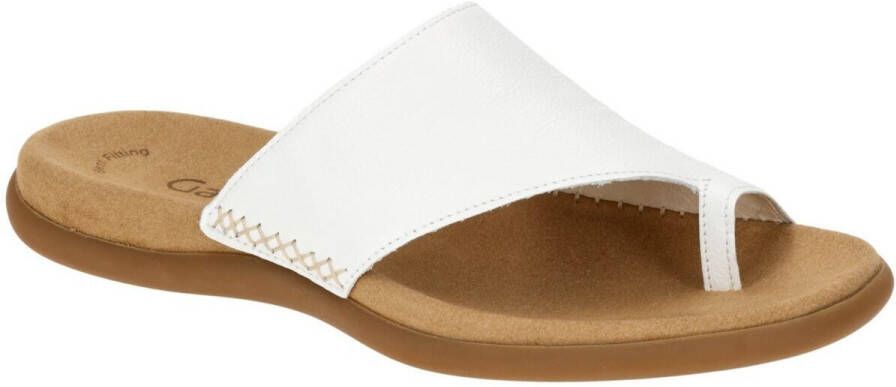 Gabor Teenslippers sleehak zomerschoen dianette met contrastkleurig borduursel - Foto 9