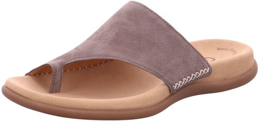 Gabor Teenslippers sleehak zomerschoen dianette met contrastkleurig borduursel - Foto 8