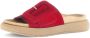 Gabor Slippers plateau zomerschoen slippers met grote decoratieve gesp - Thumbnail 1