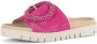 Gabor Slippers plateau zomerschoen slippers met sierparels aan de decoratieve gesp - Thumbnail 1