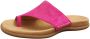 Gabor -Dames roze donker slippers & muiltjes - Thumbnail 2