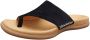 Gabor -Dames blauw donker slippers & muiltjes - Thumbnail 2
