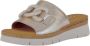 Gabor -Dames goud slippers & muiltjes - Thumbnail 3