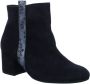 Gabor Blauwe Velvet Enkellaarzen Best Fitting Blue Dames - Thumbnail 2