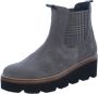 Gabor Chelsea boots met geruite stretchinzet - Thumbnail 1