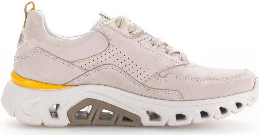 Gabor rollingsoft sensitive 26.935.31 dames rollende wandelsneaker grijs