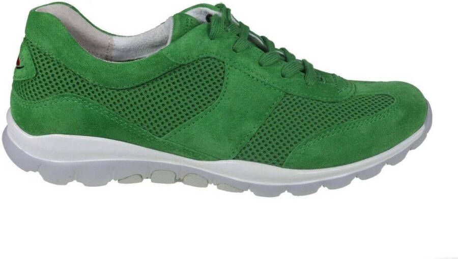 Gabor rollingsoft sensitive 46.966.44 dames rollende wandelsneaker groen - Foto 3