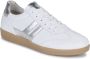 Gabor Plateausneakers vrijetijdsschoen lage schoen veterschoen contrastafwerking in metallic-look - Thumbnail 3