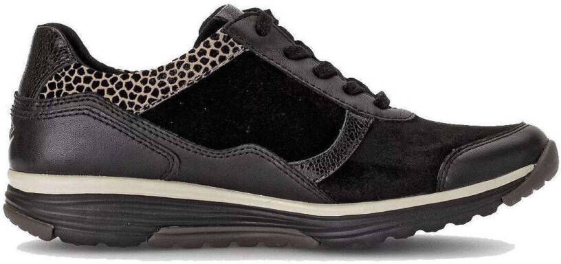 Gabor rollingsoft sensitive 76.977.67 dames rollende wandelsneaker zwart - Foto 2
