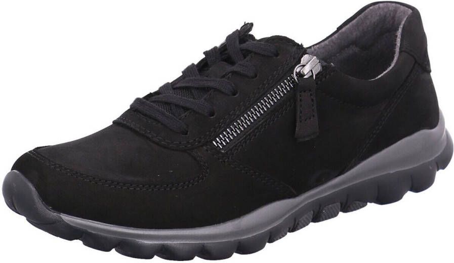 Gabor Rollingsoft Sneakers met sleehak vrijetijdsschoen lage schoen veterschoen met optifit verwisselbare inlegzool - Foto 11