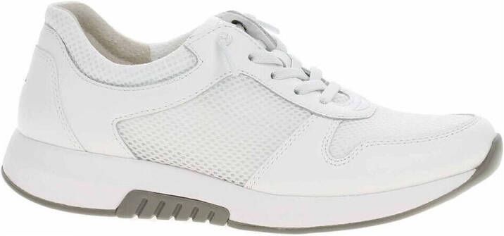 Gabor Rollingsoft Sneakers met sleehak met label aan de hiel vrijetijdsschoen lage schoen veterschoen - Foto 6