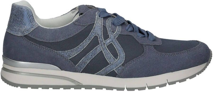 Gabor Sneakers met sleehak Florence vrijetijdsschoen lage schoen veterschoen in comfortwijdte g (=breed)