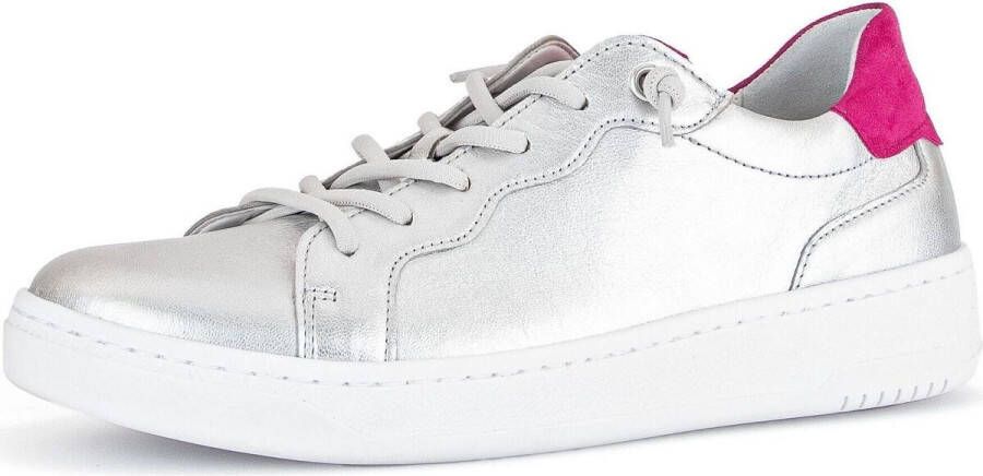 GABOR Sneakers laag magenta zilver - Foto 3