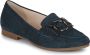 Gabor Suède Mocassins Modieus Comfortabel Lichtgewicht Blue Dames - Thumbnail 5